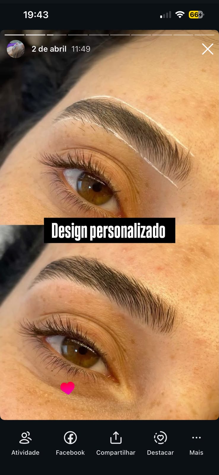 Curso de Extensão de Sobrancelhas - Andriéli Amaral